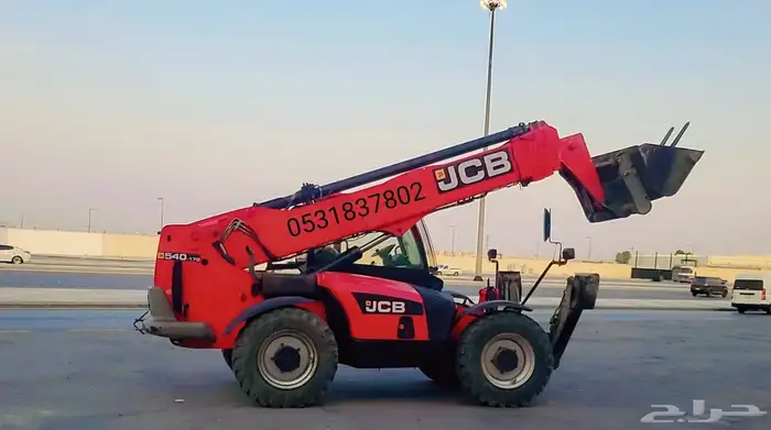 مرلو تليهندلر telehandler رافعة تلسكوبيه 17 متر للإيجار 2