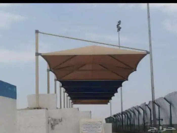 مظلات سواتر بيوت شعر قراميد مظلات سيارات ومظلات مواقف 3