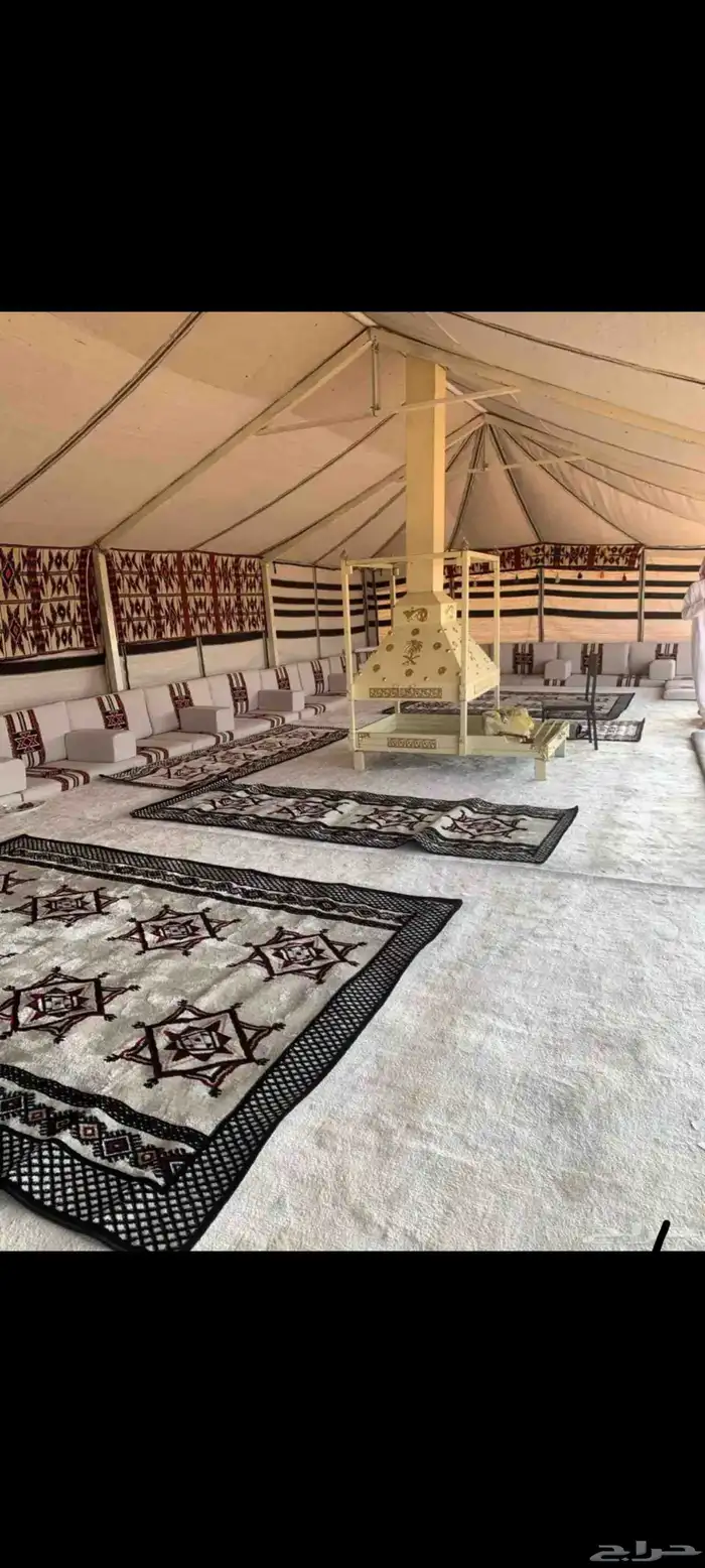 بيت شعر ابيض مقاس 6 13 تركي بكج 7