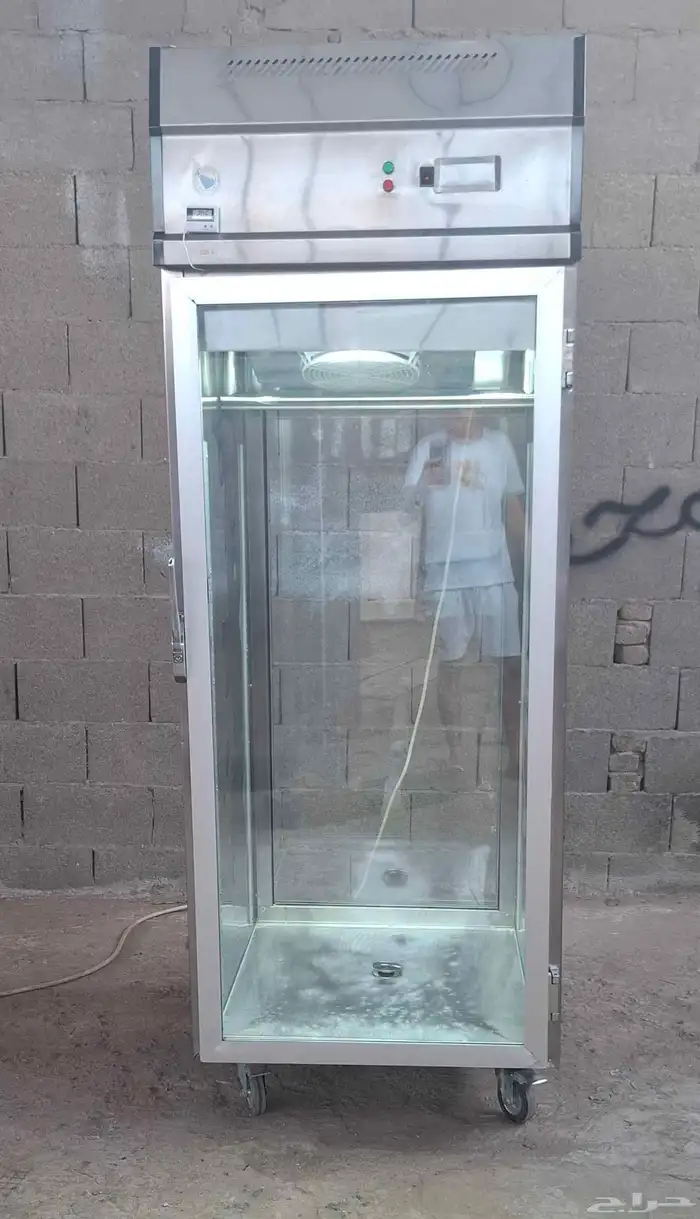 ثلاجة عرض لحوم باب واحد 0