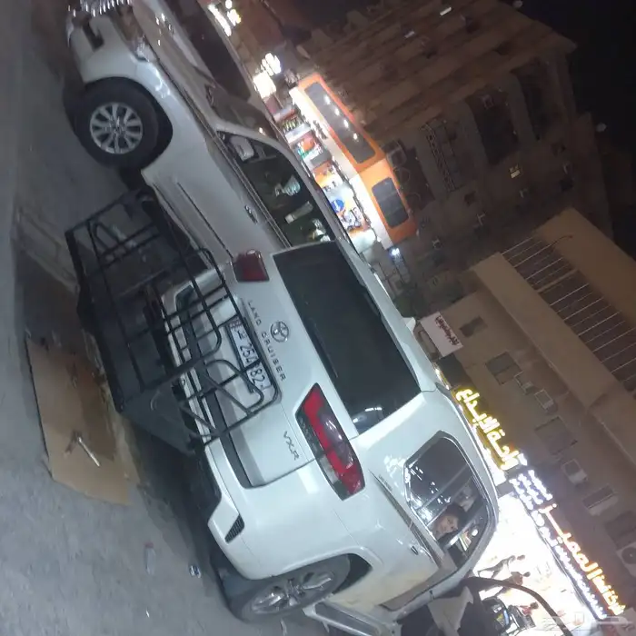 تركيب سله عفش خلفيه لاند كروزر للتواصل 7
