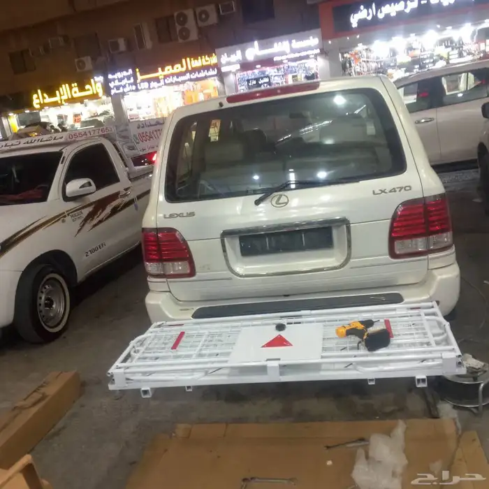 تركيب سله عفش خلفيه لاند كروزر للتواصل 1