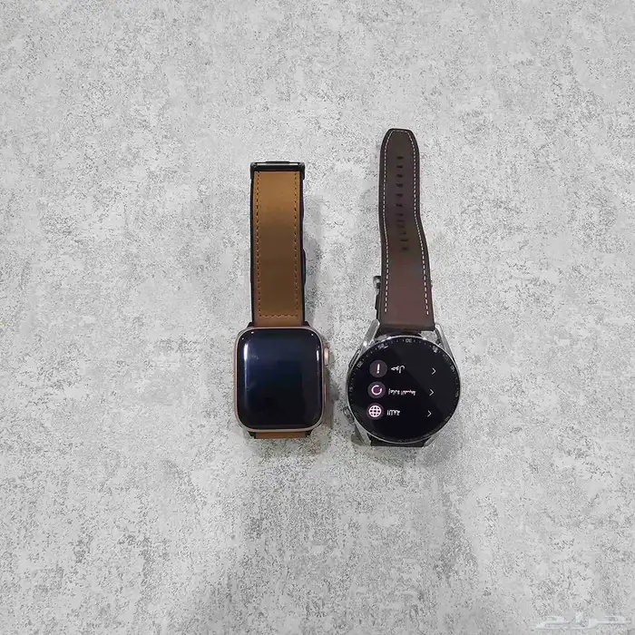 ساعه هواوي وساعه ابل نضاف جدا 2