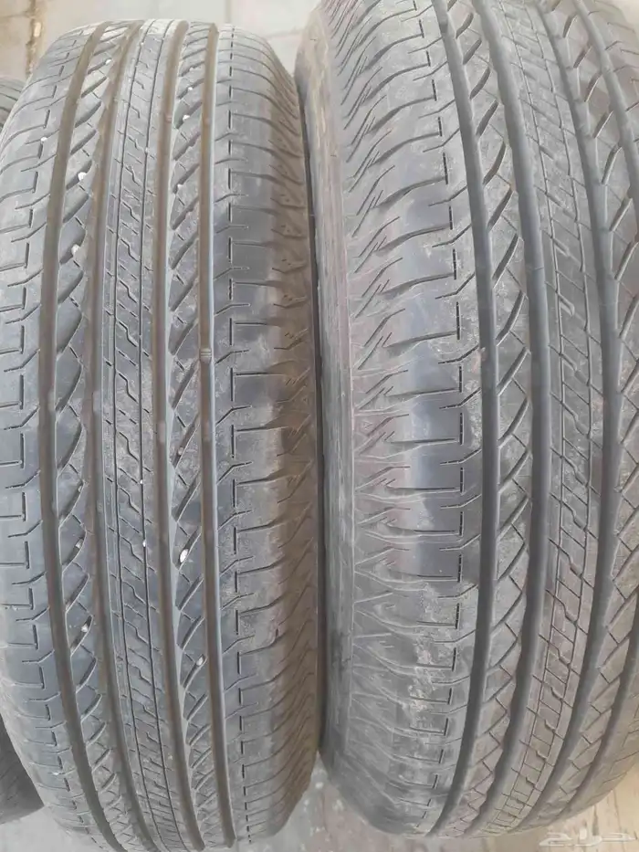 كفرات برجستون جنط 15 خوات الجديد تاريخ نهايت 23 خاليه من الع 0