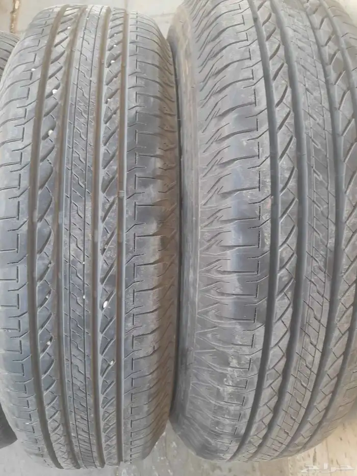 كفرات برجستون جنط 15 خوات الجديد تاريخ نهايت 23 خاليه من الع 5