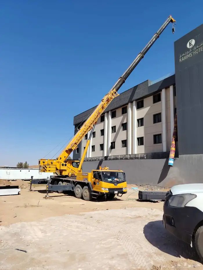 كرين 50 طن للإيجار اليومي وشهري في المجمعه الزلفي الغاط سديد 2