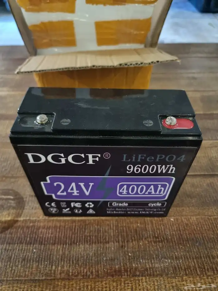 بطارية لثيوم 400 امبير 24 V 1