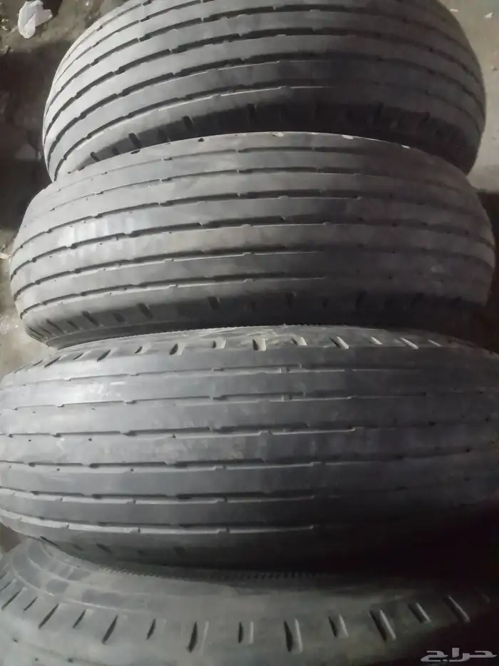 كفرات بالون زيتكس وجنوط هلل 7 هنش نضيفه مره خاليه من العيوب 8
