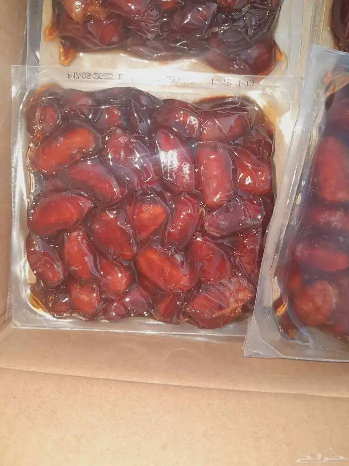 تمر اخلاص مكبوس طيب تاريخ جديد انتاج السنه هذه 6