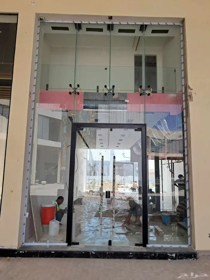 زجاج وجهات سكوريت معارض زجاج محلات تجارية ابواب زجاج وجهات 1