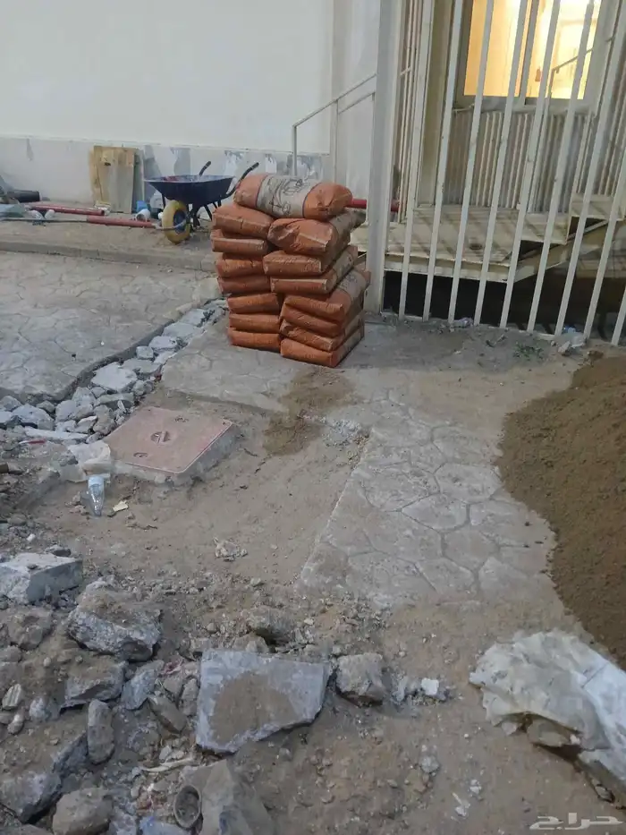 اسمنت بطحاء بلك عتب طوب دمار 9