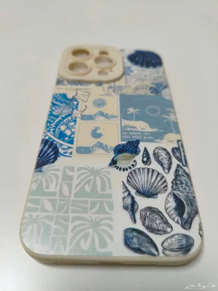 iPhone 14 Pro Max Ocean Theme Phone Cover   Stylish   Protec 1