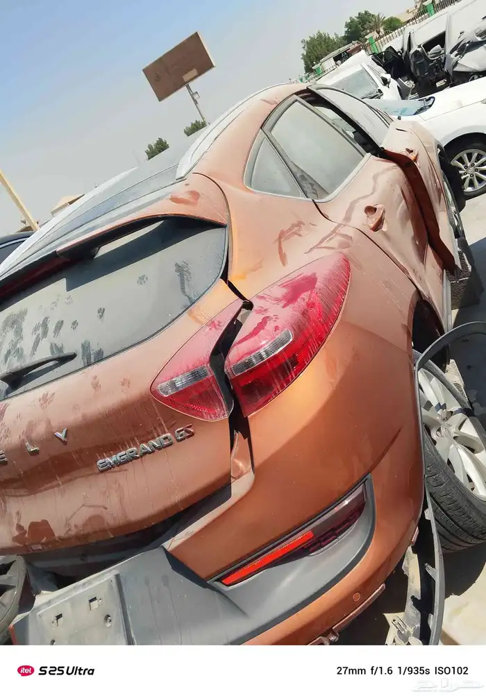 جيلي جي اس 2019 GS مصدوم قطع غيار فقط 0