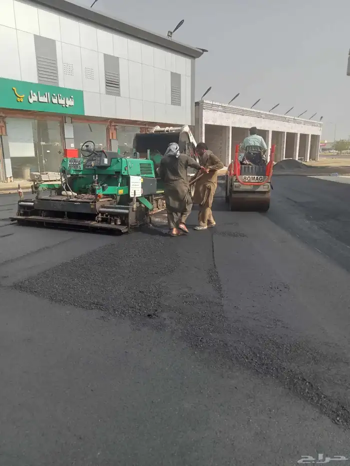 شغل.اسفلت.معلم زفلت عمارات طريق مستعؤده 2