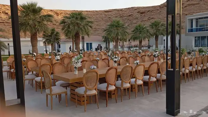 تاجير كنب جلسات شعبيه كراسي وطاولات كراسي ريفيه دفايات 8