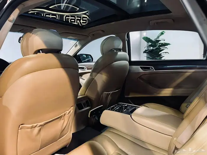 جنسس 2015 V6 G80 بحاله ممتازه ماشاء الله 8