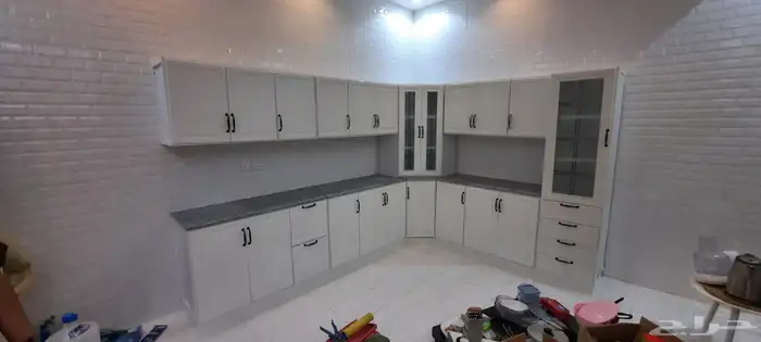 دواليب مطابخ جديده جاهزه وجاهز معدل حسب الطلب 1
