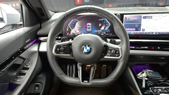 للاستيرادمن كوريا BMW 520 i m kit 2024 4