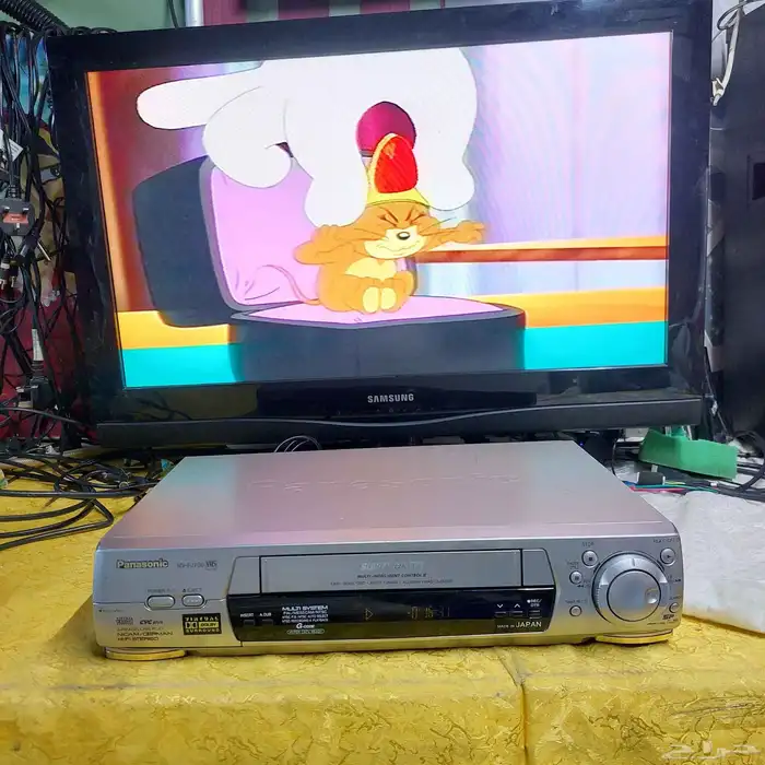 فيديو باناسونيك ياباني متعدد الانظمة VHS 9
