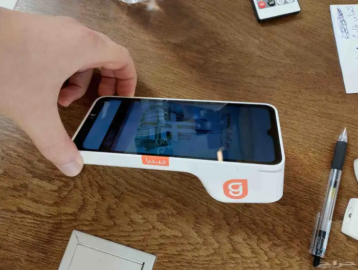 اجهزة نقاط بيع عرض اليوم الوطني من جيديا Pos مدفوعات مدي 4