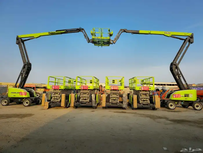 مان لفت وسيزر لفت Man lift and scissor lift 0