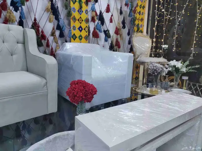 تعجير كرسي طولات زجج جلسات شعبيه كنب جميع انوع الحفلات 1