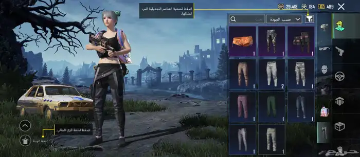 حساب ببجي 20