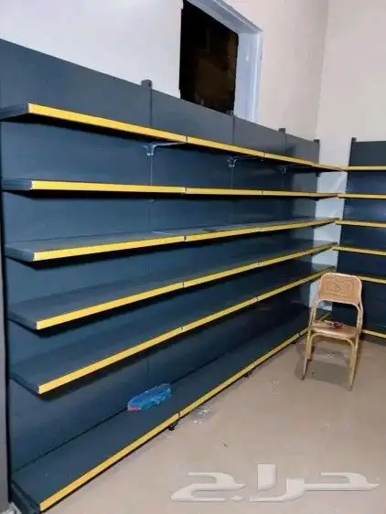 يوجد لدينا جميع انواع الرفواف سوبر ماركت باقل الاسعار بيع جم 11