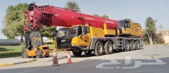 اجار رافعه كرين ونش كرينات رفع تحميل وتنزيل تفريغ يومي شهري 1