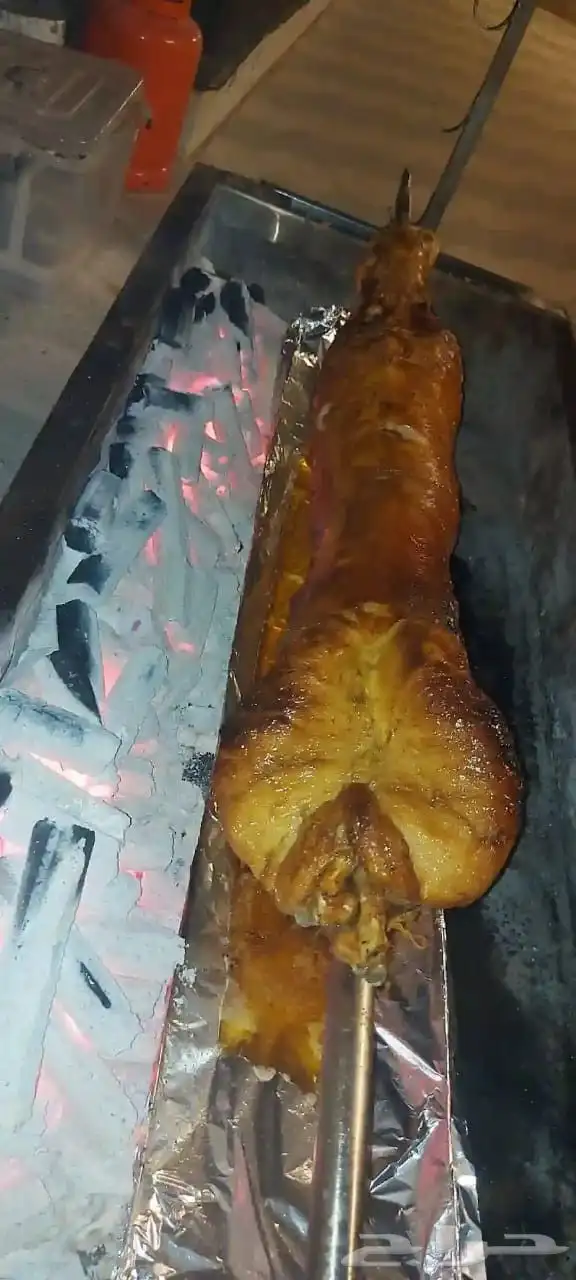 مطعم الخير يقدم خروف سيخ على الجمر 1 خروف مشوي   2   دجاج مش 1