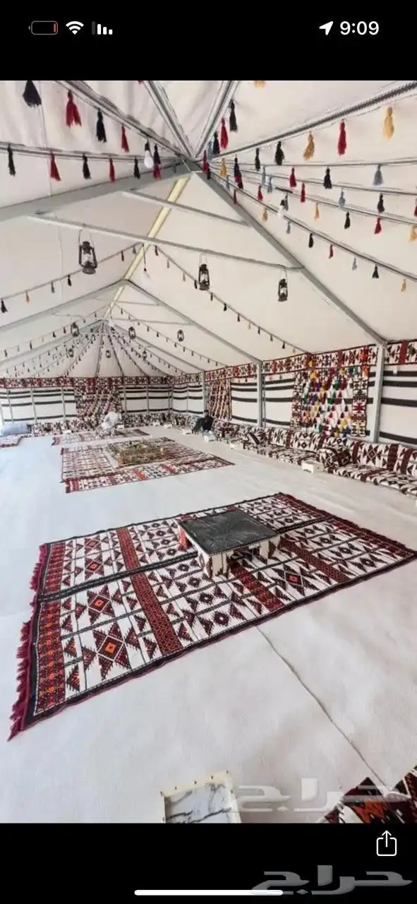 بيت شعر ابيض مقاس 6 13 تركي بكج 5