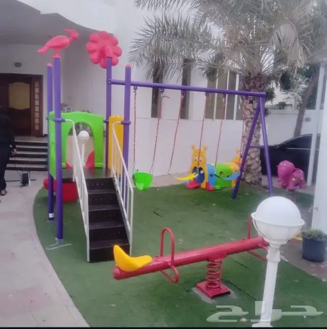 كرسي هزاز الصحن دوار مراجيح وزحاليق للحدائق واستراحات 48