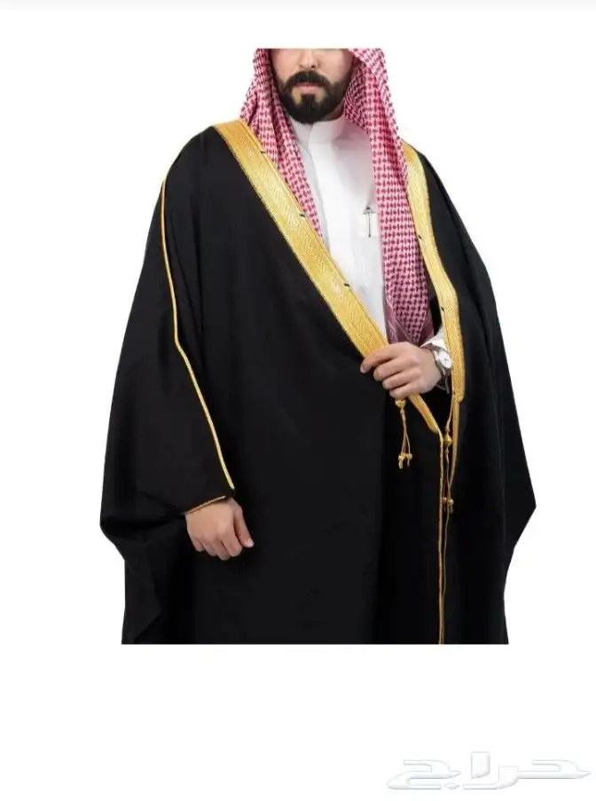 مصنوع من الأقمشة الفاخرة مثل الصوف أو الحرير  ويتميز بتطريزه 0