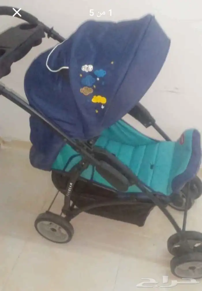 عربه اطفال بحاله جيده.. كارسيت 3