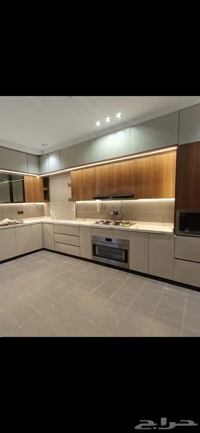 مطابخ مودرن تفصيل صاج الماني مفصلات هيدرولك ايطالي 1