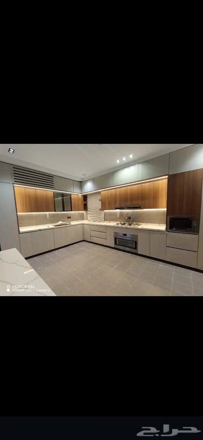 مطابخ مودرن تفصيل صاج الماني مفصلات هيدرولك ايطالي 2