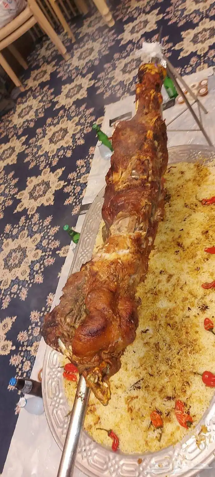 مطعم الخير يقدم خروف سيخ على الجمر 1 خروف مشوي   2   دجاج مش 5