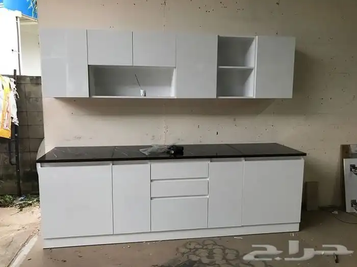 مطبخ المنوم ابواب خشب 4
