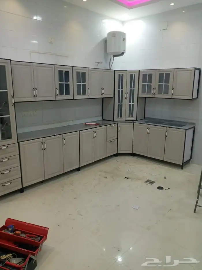 دواليب مطابخ جديده جاهزه وجاهز معدل حسب الطلب 3