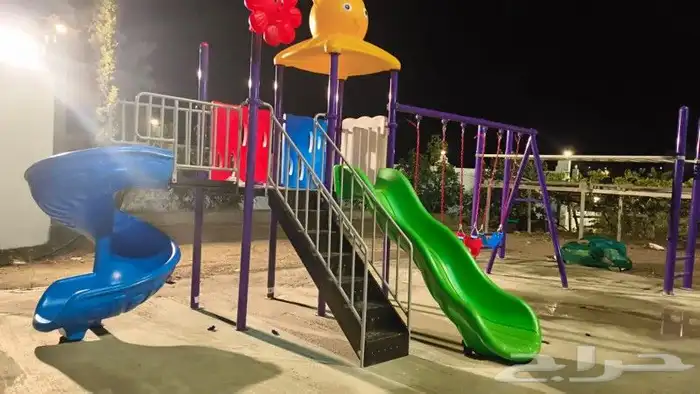 كرسي هزاز الصحن دوار مراجيح وزحاليق للحدائق واستراحات 37