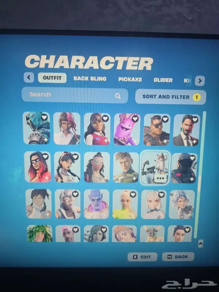 حساب فورت نايت فخم للبيع 11
