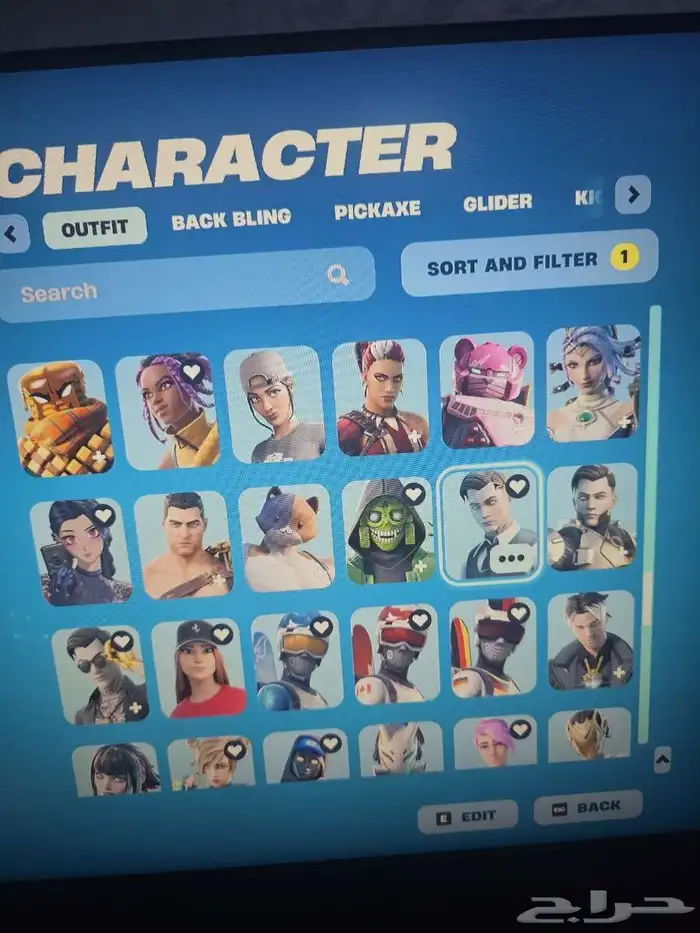 حساب فورت نايت فخم للبيع 5