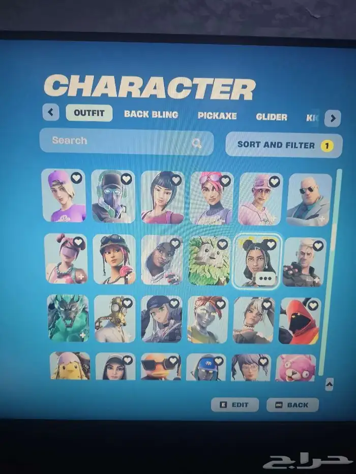حساب فورت نايت فخم للبيع 8