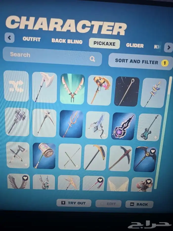 حساب فورت نايت فخم للبيع 9