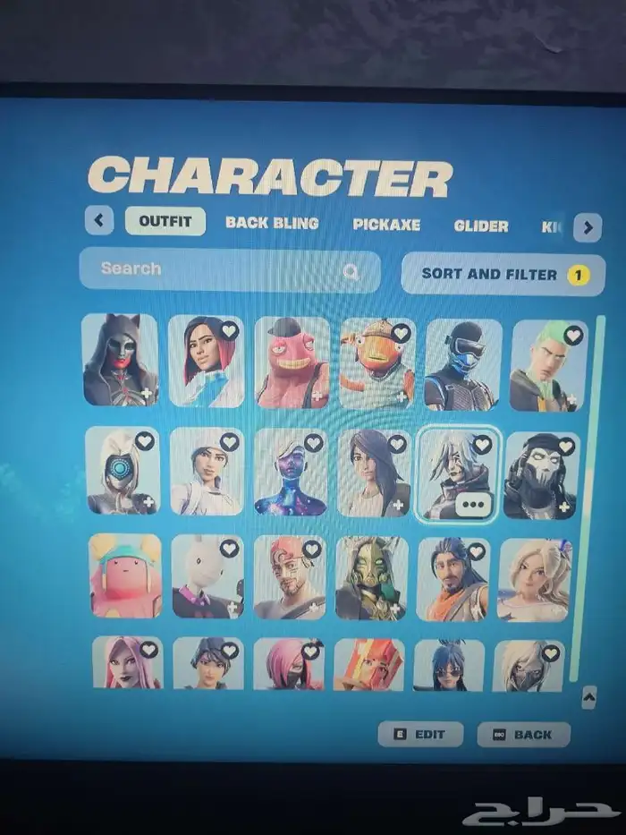 حساب فورت نايت فخم للبيع 10