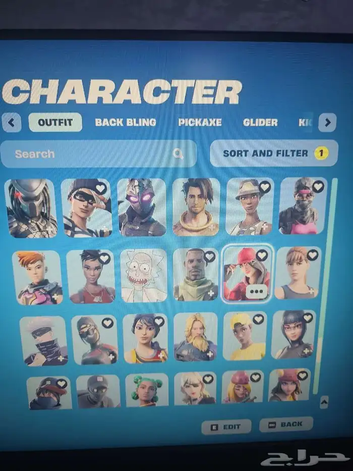 حساب فورت نايت فخم للبيع 6