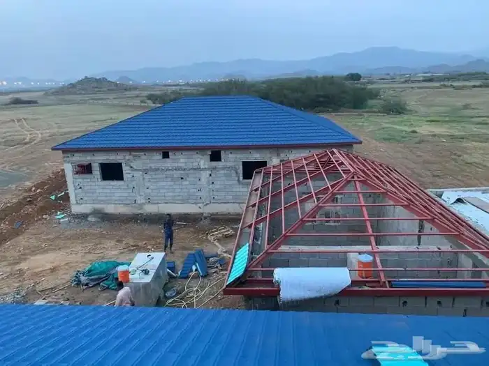 بيت شعر قرميد مظلات 4