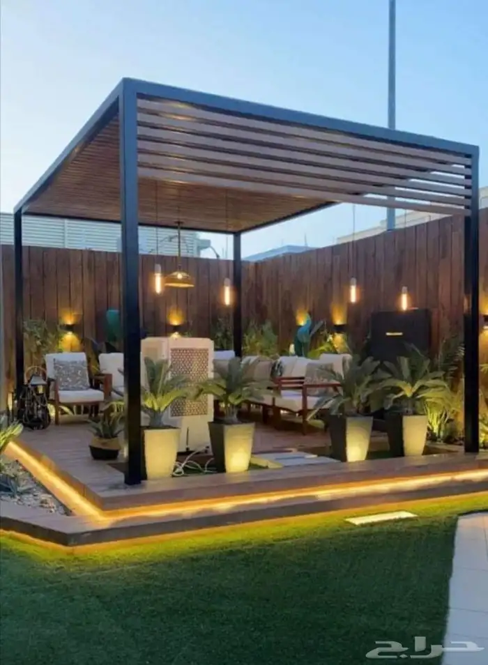 بيت شعر قرميد مظلات 14