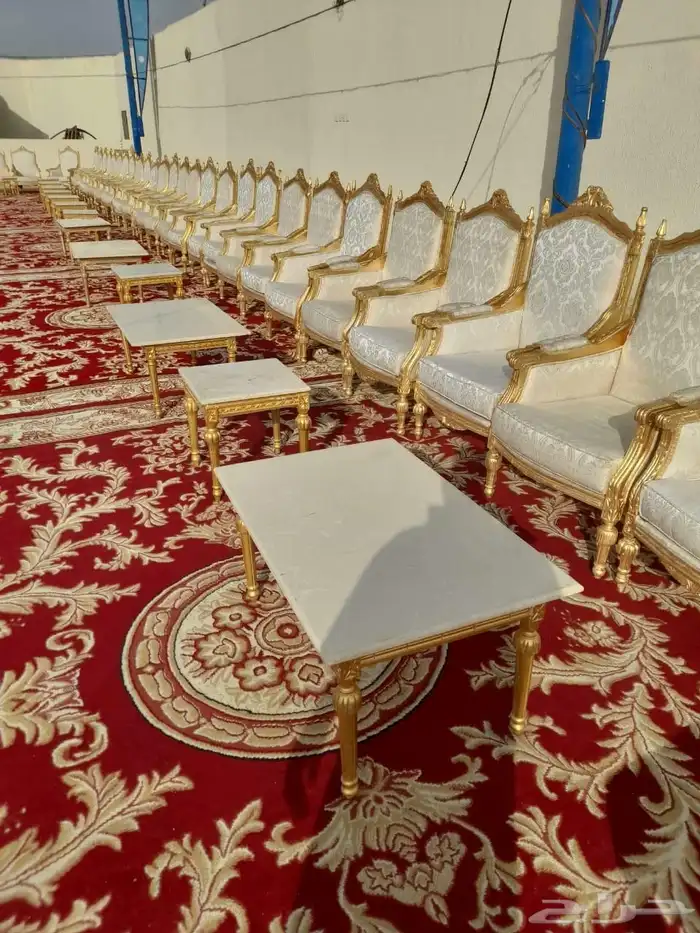 يوجد لدينا من افضل الكنب جديد كراسي ملكي 8