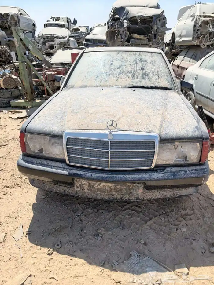 مرسيدس موديل 92 سته سلندر البيع قطع غيار فقط تشليح 14